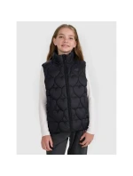 Dívčí rukávy bez rukávů se syntetickou výplní model 21814807 - 4F Dívčí rukávy bez rukávů se syntetickou výplní model 21814807 - 4F