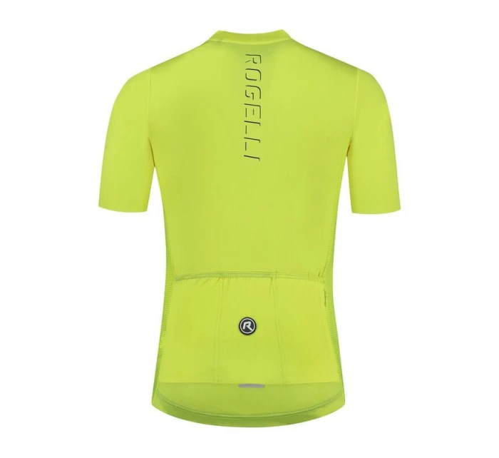 Rogelli pánský dres DISTANCE limetkově zelený M