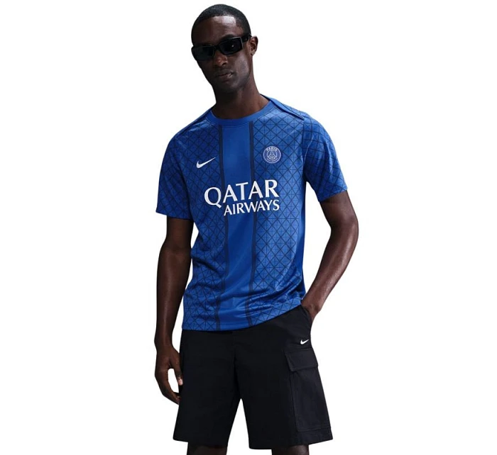 Pánské tričko PSG Academy Pro Home modré pánské model 22054667 - NIKE Pánské tričko PSG Academy Pro Home modré pánské model 22054667 - NIKE