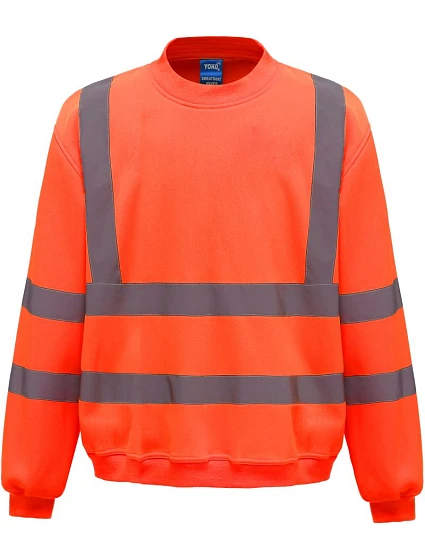 Yoko HVJ 510 Hi-Vis mikina 79.J510 hi vis orange Yoko HVJ 510 Hi-Vis mikina 79.J510 hi vis orange