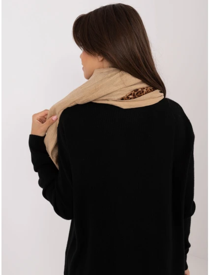 Szalik AT SZ ENEC model 21256583 camelowy - FPrice