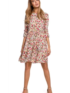 Šaty se vzory  Model 5  model 21075740 - Moe