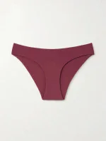 Dámské plavkové kalhotky KW0KW02071 XN0 bordó - Calvin Klein