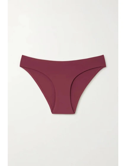 Dámské plavkové kalhotky KW0KW02071 XN0 bordó - Calvin Klein