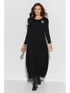 Denní šaty NU 319 černé - Numinou