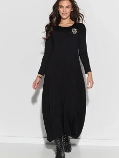 Denní šaty NU 319 černé - Numinou