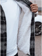 Pánská zateplená bunda s kapucí černá FashionStreet TX4956