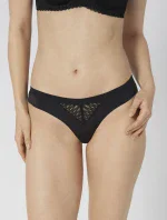 Dámské kalhotky Aura Spotlight Brazilian černé - Triumph