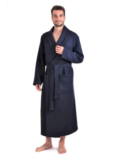 Pánský župan Esbo 2123 tmavě modrá - Vestis