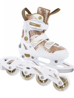 Brusle, nastavitelné brusle Tempish Enbo Duo Girl Gold Jr 13000008259