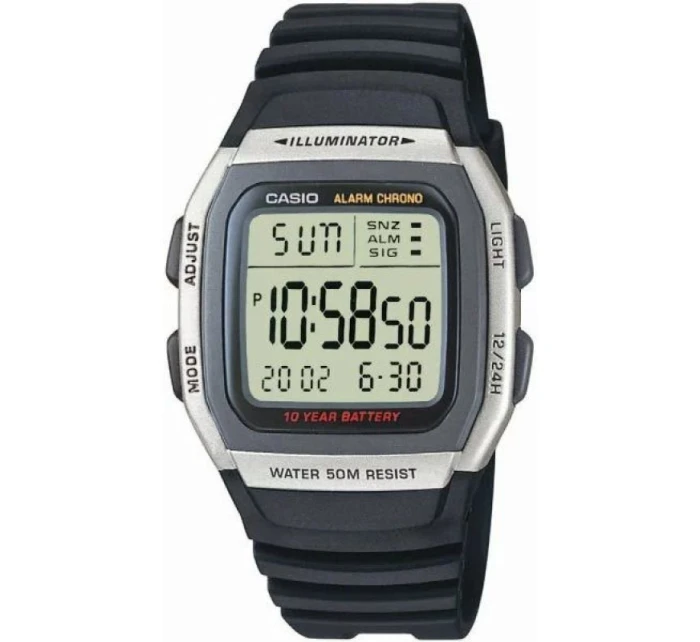 Pánské hodinky CASIO W-96H-1AVDF + krabice Pánské hodinky CASIO W-96H-1AVDF + krabice