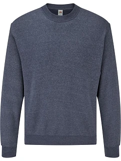 Fruit of the Loom Classic Set-In Sweat Mikina 16.2202 vintage heather navy