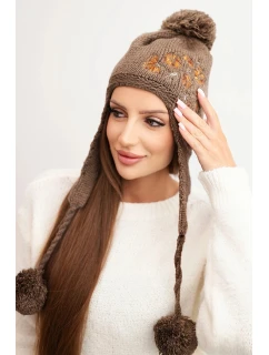 Dámská ušanka Emma K343 denim