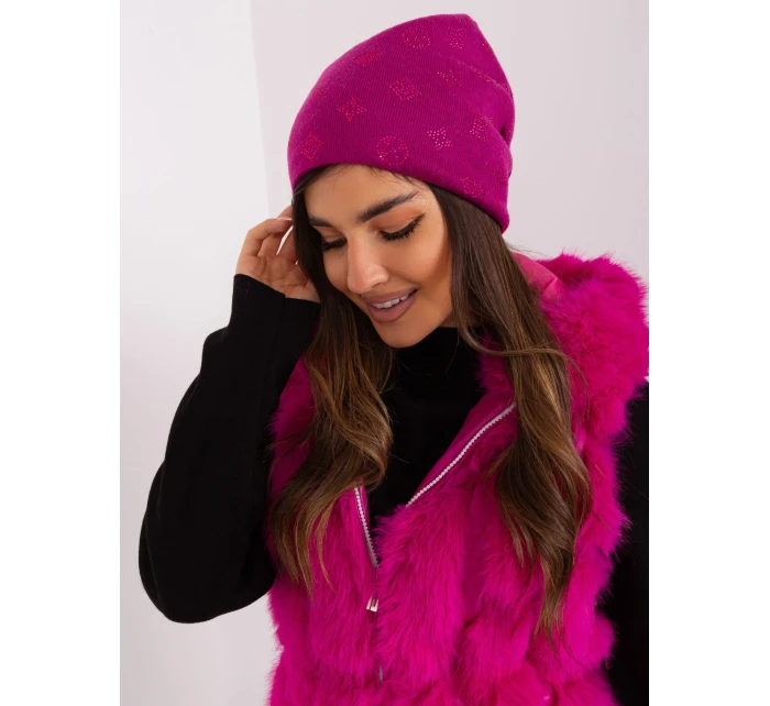 Czapka AT CZ model 18997461 fuksjowy - FPrice Czapka AT CZ model 18997461 fuksjowy - FPrice