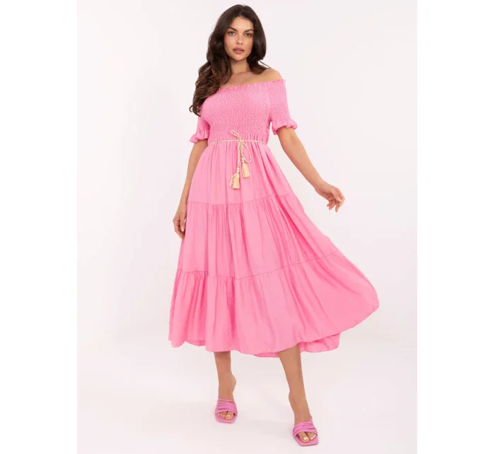 Šaty MI SK A2609.96 růžové Šaty MI SK A2609.96 růžové