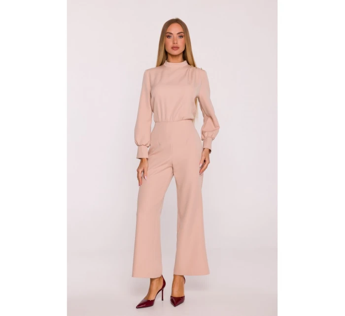 M879 Kombinéza se stojáčkem - béžová