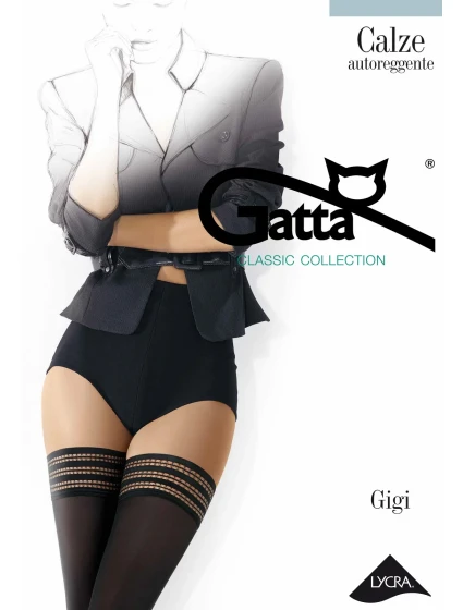 Dámské samodržící punčochy Gatta Gigi nr 01 60 den