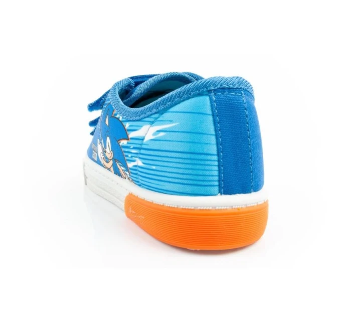 Leomil Sonic dětské sportovní boty lehké tenisky na suchý zip modré červené