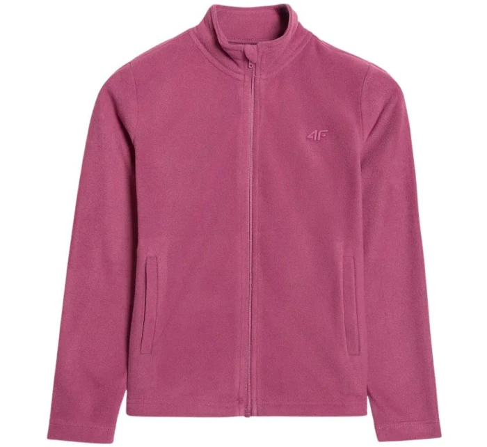 Dívčí fleece 4F F346 tmavě fialový 4FJWAW25TFLEF346 50S Dívčí fleece 4F F346 tmavě fialový 4FJWAW25TFLEF346 50S