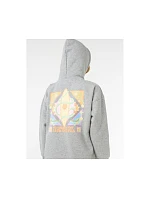 Mikina RIP CURL Island Bliss Hood – dívčí, šedá Mikina RIP CURL Island Bliss Hood – dívčí, šedá