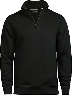 TJ Mikina s 1/4 zipem 18. black model 22498010 - Tee Jays