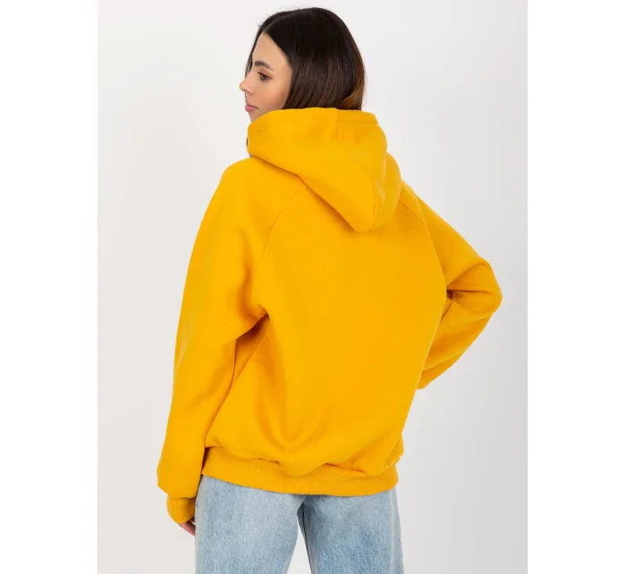 Dámská mikina EM BL 651 2.14X tmavě žlutá - FPrice Dámská mikina EM BL 651 2.14X tmavě žlutá - FPrice