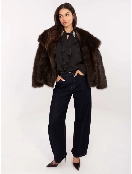 Bluzka IT BZ model 21771775 ciemny brązowy - FPrice