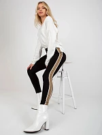 Dámské legíny VI LG 5020.17X Černá S béžovou - FPrice