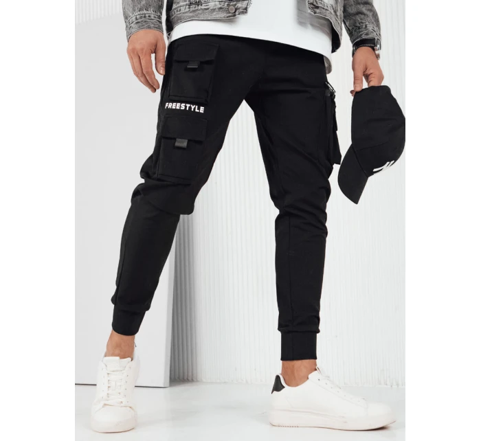 Pánské bojové kalhoty černé Dstreet model 21973054 - FashionStreet