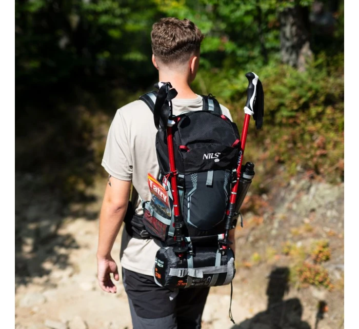 NC1993 TURISTICKÝ BATOH BLACK NORTHLAKE 30L+10 NILS CAMP NC1993 TURISTICKÝ BATOH BLACK NORTHLAKE 30L+10 NILS CAMP