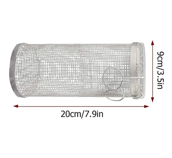 Košík na grilování zeleniny 9x9x20 cm