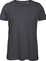 B&C Inspire T /women_° Dámské tričko Medium Fit z bio bavlny 01.TW43 dark grey