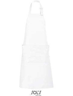 SOL'S Gala Zástěra s laclem 25.8010 white