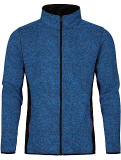 Promodoro 7700 Pánská pracovní pletená fleecová bunda 40.7700 heather royal