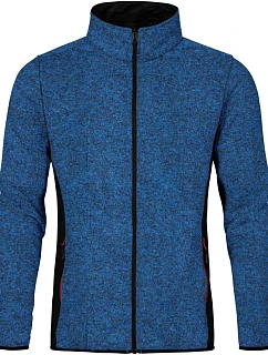 7700 Pánská pracovní pletená fleecová bunda model 22517044 heather royal - Promodoro