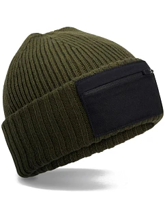 B Čepice se zipem Patch 53. military green/black model 22442487 - Beechfield