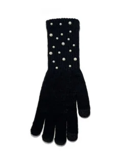DÁMSKÉ RUKAVICE S PERLAMI R-204