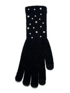 DÁMSKÉ RUKAVICE S PERLAMI R-204