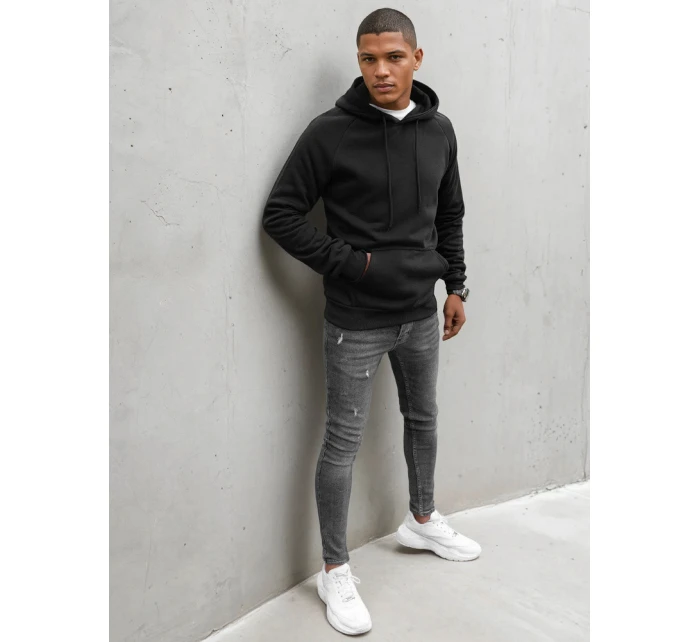 Pánská černá mikina FashionStreet BX5480