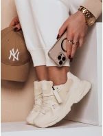 Dámské sportovní tenisky RUNKIK beige FashionStreet ZY0673