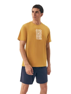 Pánské pyžamo 42600 Sun yellow - HENDERSON