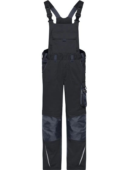 Daiber JN 1833 (25-28) Pracovní kalhoty s laclem - Strong 02.133S black/carbon Daiber JN 1833 (25-28) Pracovní kalhoty s laclem - Strong 02.133S black/carbon