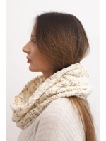 model 21859483 Dámská čepice s kapucí zelená neonová - K-Fashion