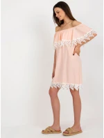 Sukienka LK SK 506987.04X brzoskwiniowy Sukienka LK SK 506987.04X brzoskwiniowy