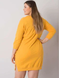 Šaty RV SK model 17419996 tmavě žlutá - FPrice