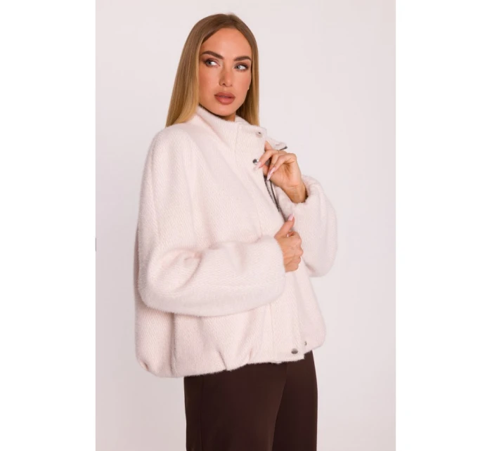 M885 Kabát látkový - béžový