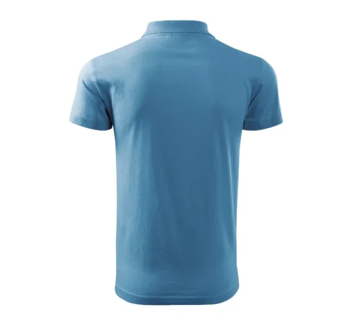 Single J. polokošile pánská azurově modrá