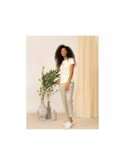 Dámské kalhoty model 18866139 béžové Outhorn - 4F Dámské kalhoty model 18866139 béžové Outhorn - 4F