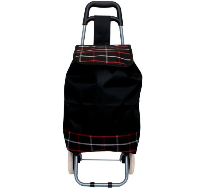 NÁKUPNÍ VOZÍK NA KOLEČKÁCH S RÁMEM 31L ČERNÝ