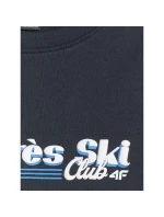 Chlapecké tričko s potiskem a dlouhým rukávem 4F 4FJRAW25TLONM587-31S Chlapecké tričko s potiskem a dlouhým rukávem 4F 4FJRAW25TLONM587-31S